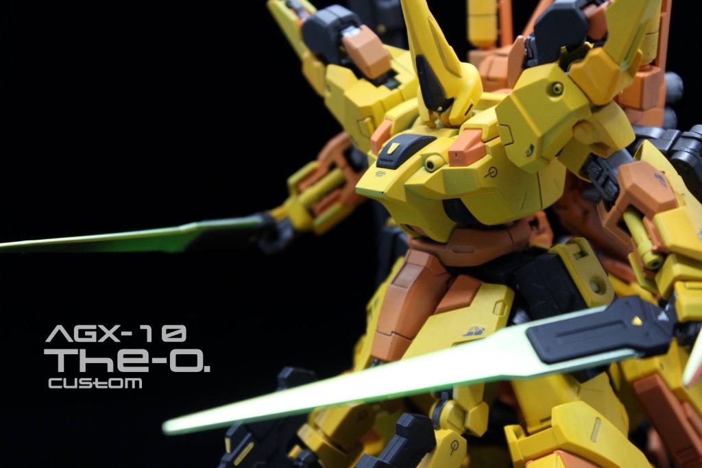 ビームサーベルとライフルショーティー。予算の関係でビームグラディウス四刀流にはできず。。。。