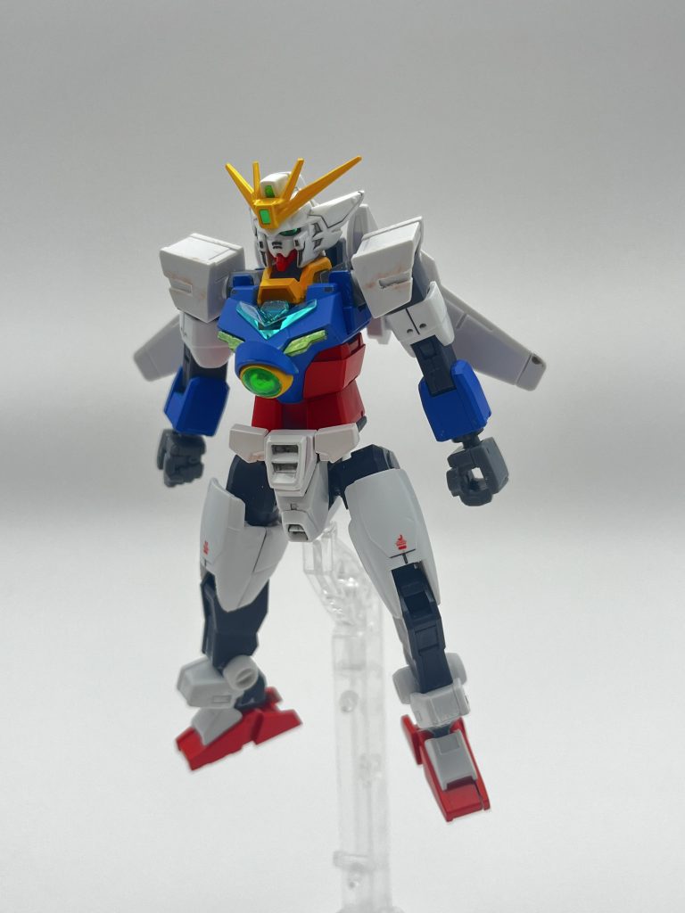 小っさいウイングゼロこれはこれでかわいい上腕、太ももなどはウイングゼロより移植ゼロシステムもちゃっかり移植　笑