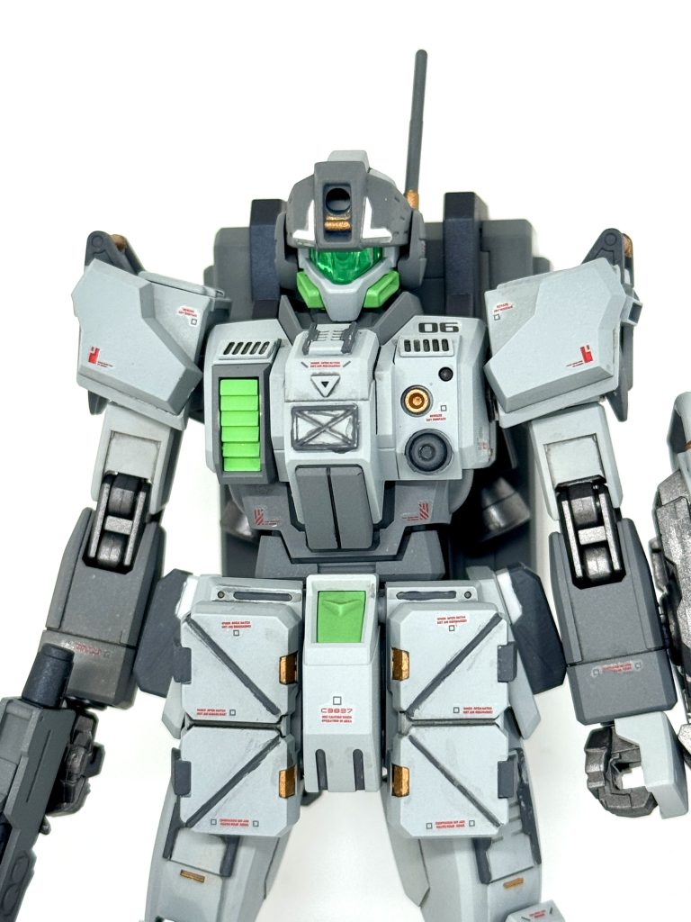 通算6号機目の我が家のジムです。先日のジェガン再販祭りは惨敗したので、ジム系在庫が危ぶまれます。