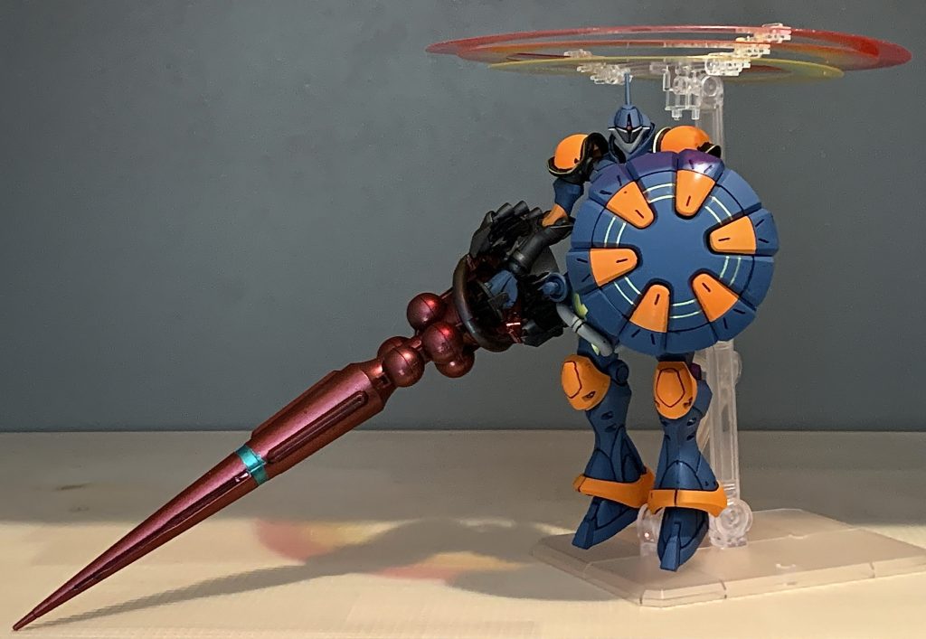 RGゴッドガンダムエフェクトはエヴァによく似合う。