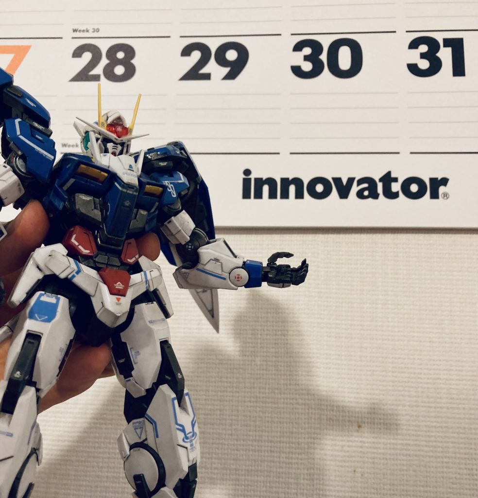 今年に入ってダブルオーガンダムになぜこんなにも惹かれているのか?理由が判明致しました!年末に買った2025年カレンダー、な、なんと「イノベイター」‼️これもイオリアシュヘンベルグが予期していたのか⁉️笑