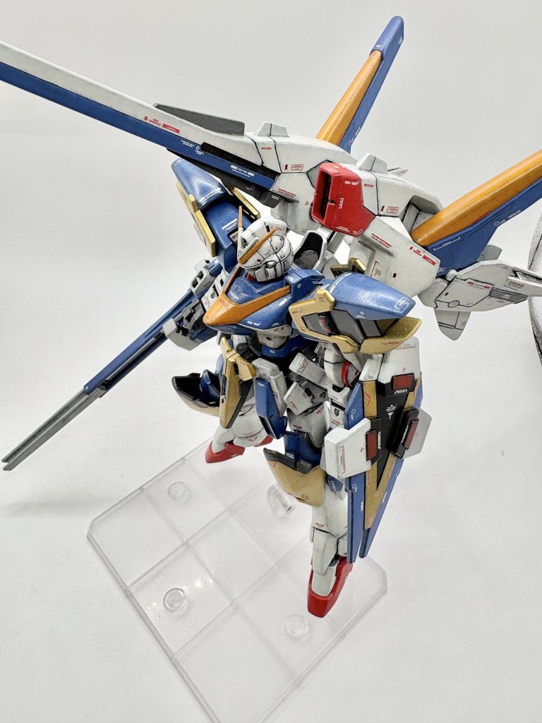 できればメガビームシールドは肘とかに付けれるように工作したかったですが、、、諦めました。。