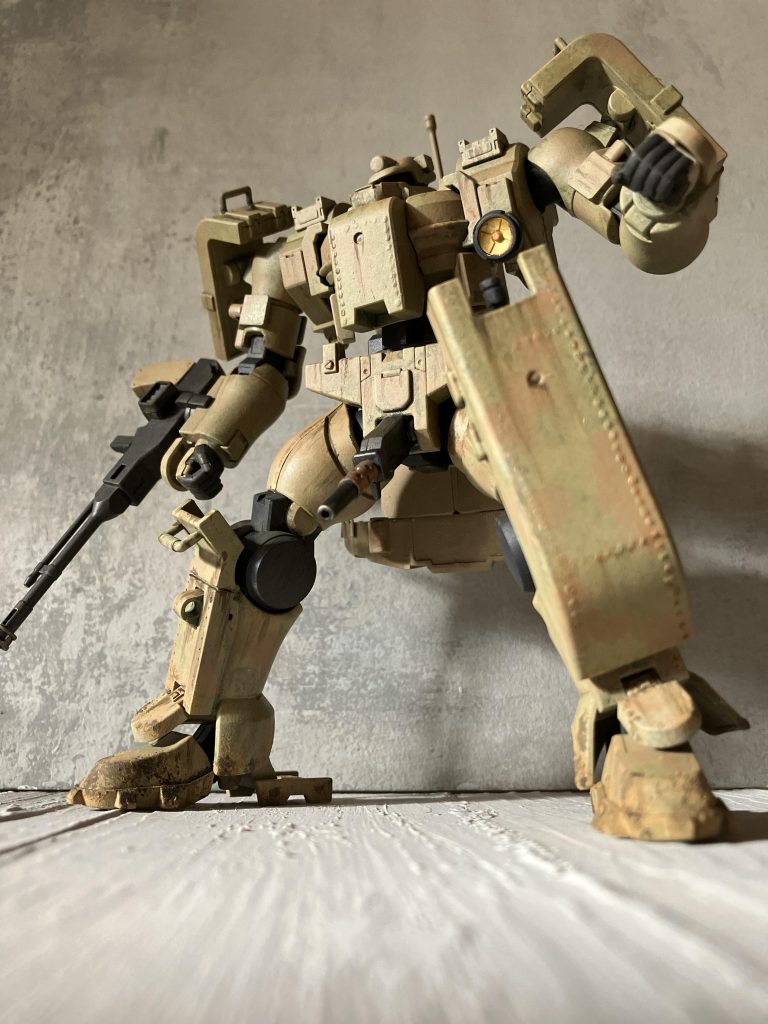 こだわりポイントはスケールを1/48にしたのでリベット表現をした点です