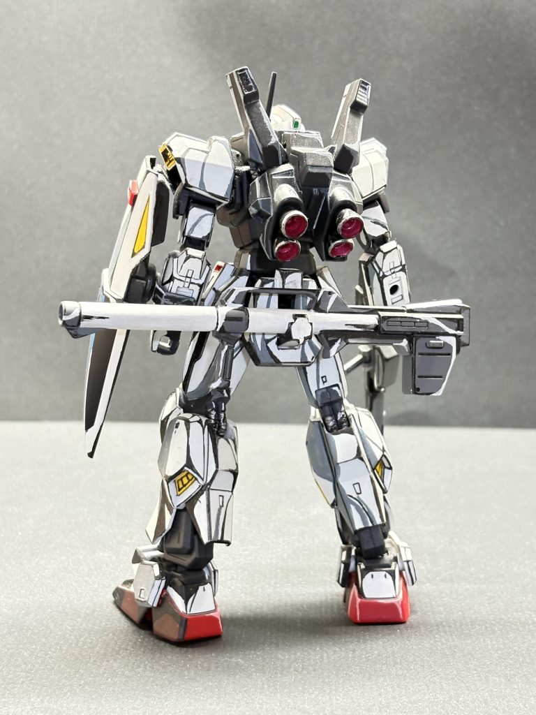 RX-178 ガンダムMk-IIアニメ塗り–4枚目/制作者：フチお