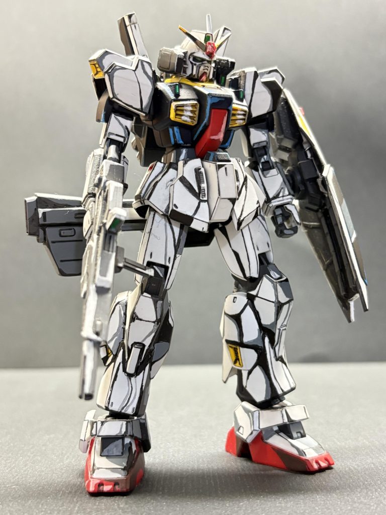 RX-178 ガンダムMk-IIアニメ塗り–3枚目/制作者：フチお