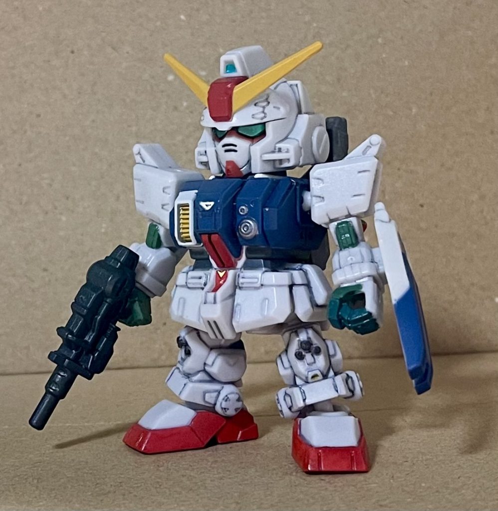 食玩 マイクロウォーズ 陸戦型ガンダム–2枚目/制作者：エイジ