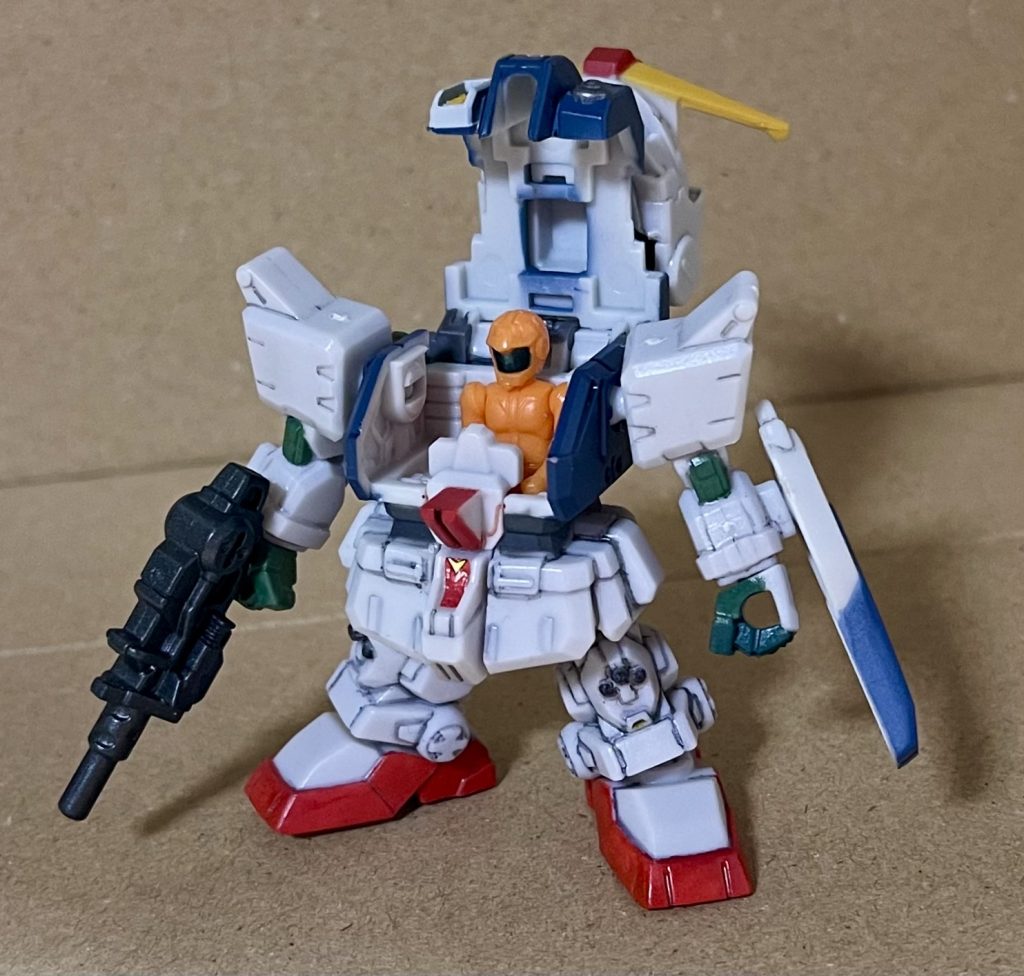 コックピットハッチオープン