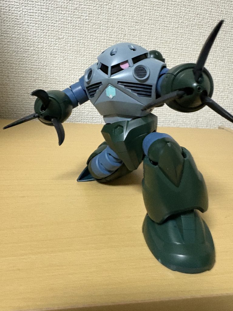 スプレー缶塗装量産型ズゴック