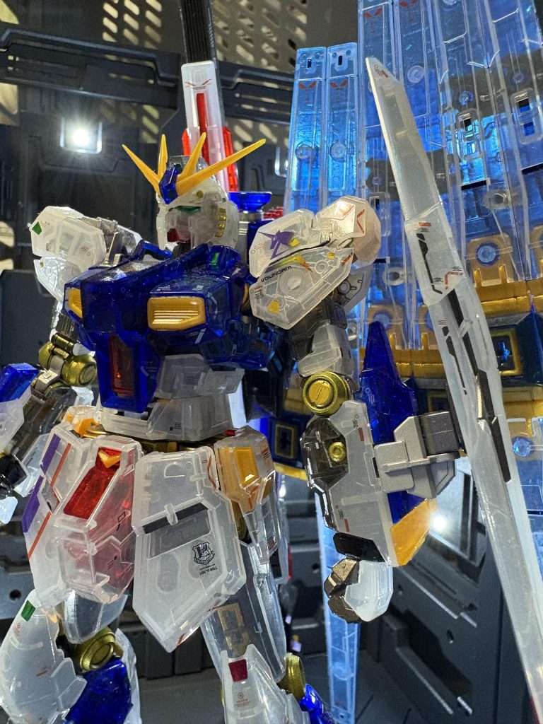 ＲＧグレードは普段は素組、部分塗装での製作でしたが、今回はクリアなので中の人も塗装してみようかと。