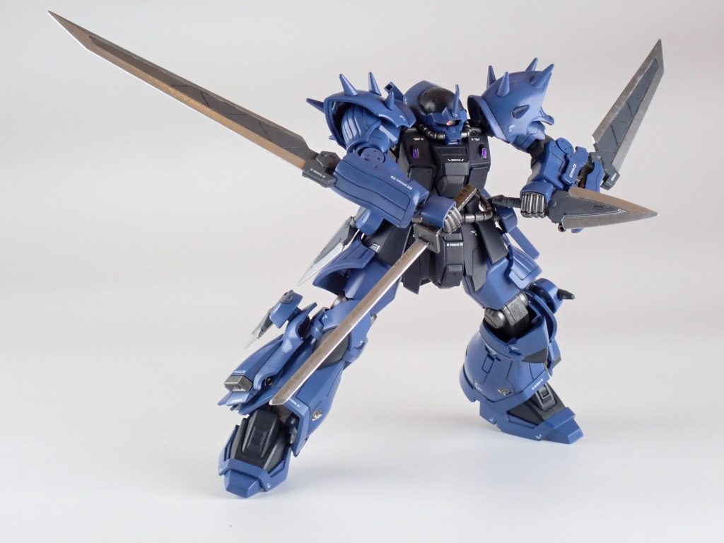 筆塗りでシルバーのせるのが難しかったですがドライブラシの要領でポンポン重ねました！