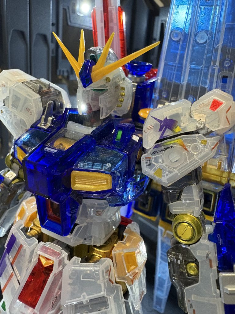 ＲＧ　νガンダム　ロングレンジフィンファンネル装備　クリア