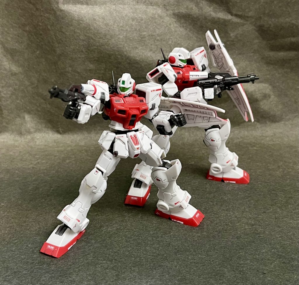 食玩Gフレーム改造 ジムコマンド編