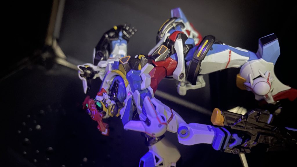 GQuuuuuuXはこういうディスプレイが映えますね。