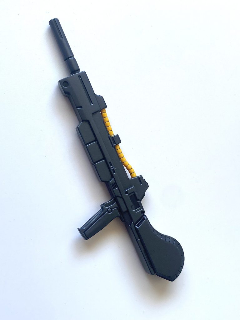 ガンブルーメタリックをセミグロスに