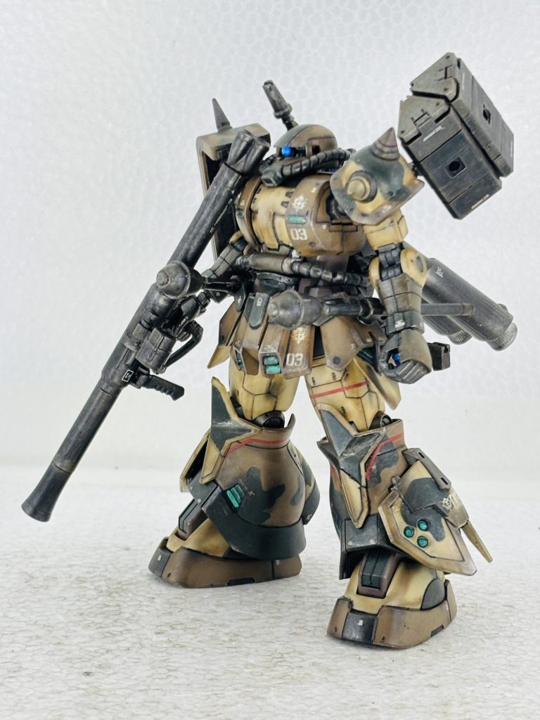 高機動型ザク地上用 サザンクロス隊 サンホ機–2枚目/制作者:masamine