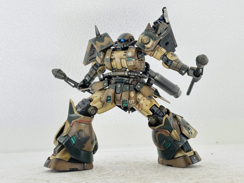 高機動型ザク地上用 サザンクロス隊 サンホ機–8枚目/制作者:masamine