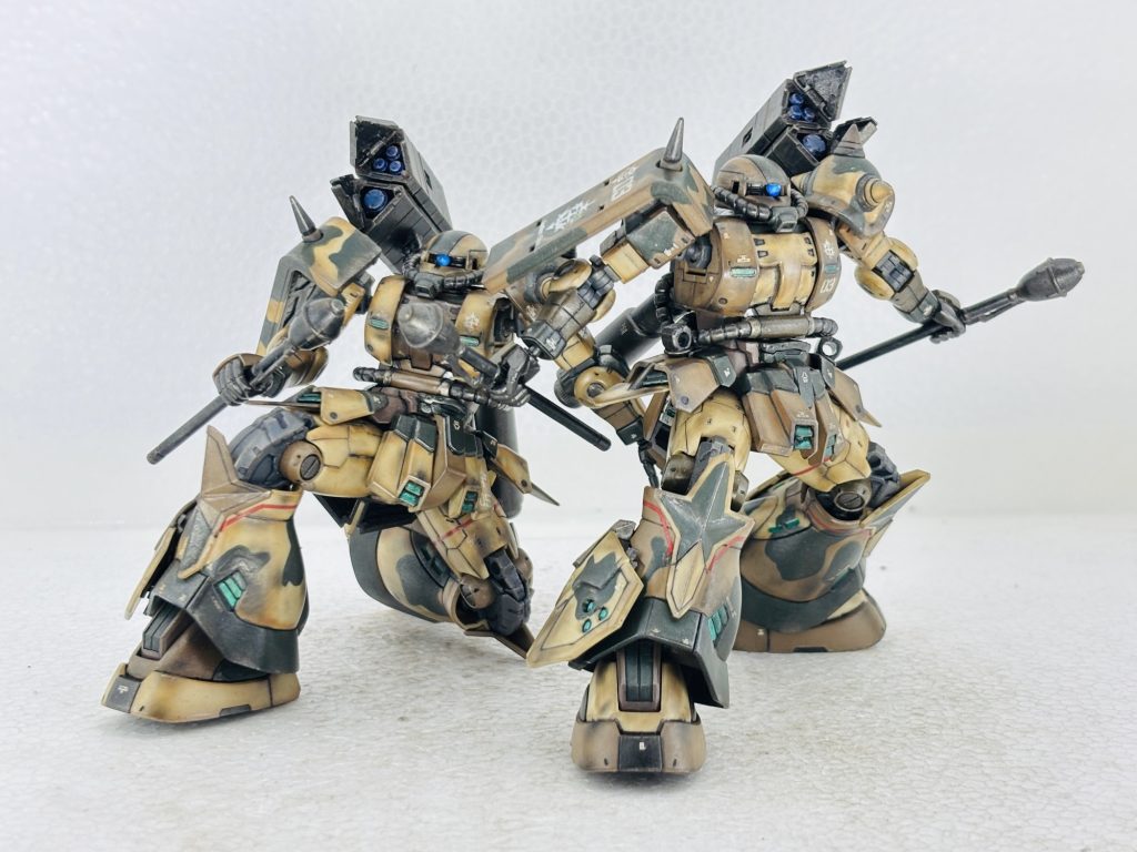 高機動型ザク地上用 サザンクロス隊 サンホ機–4枚目/制作者:masamine