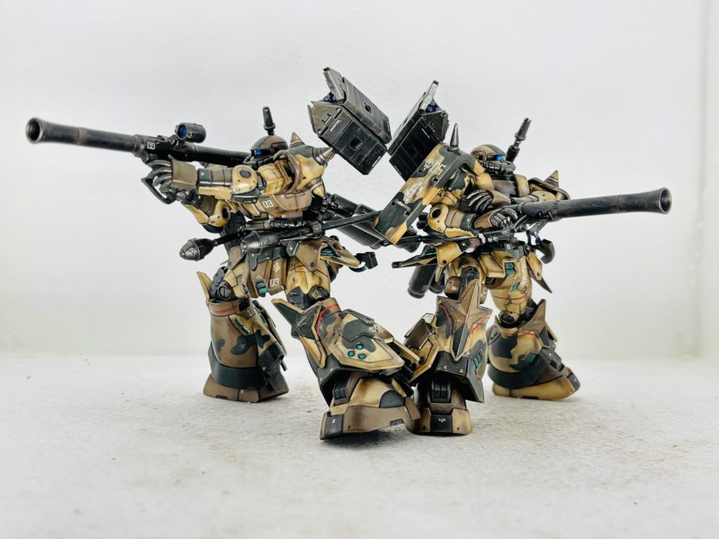 高機動型ザク地上用 サザンクロス隊 サンホ機–3枚目/制作者:masamine