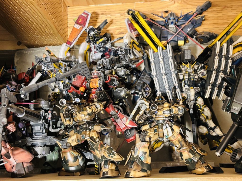 過去の仲間と記念撮影。