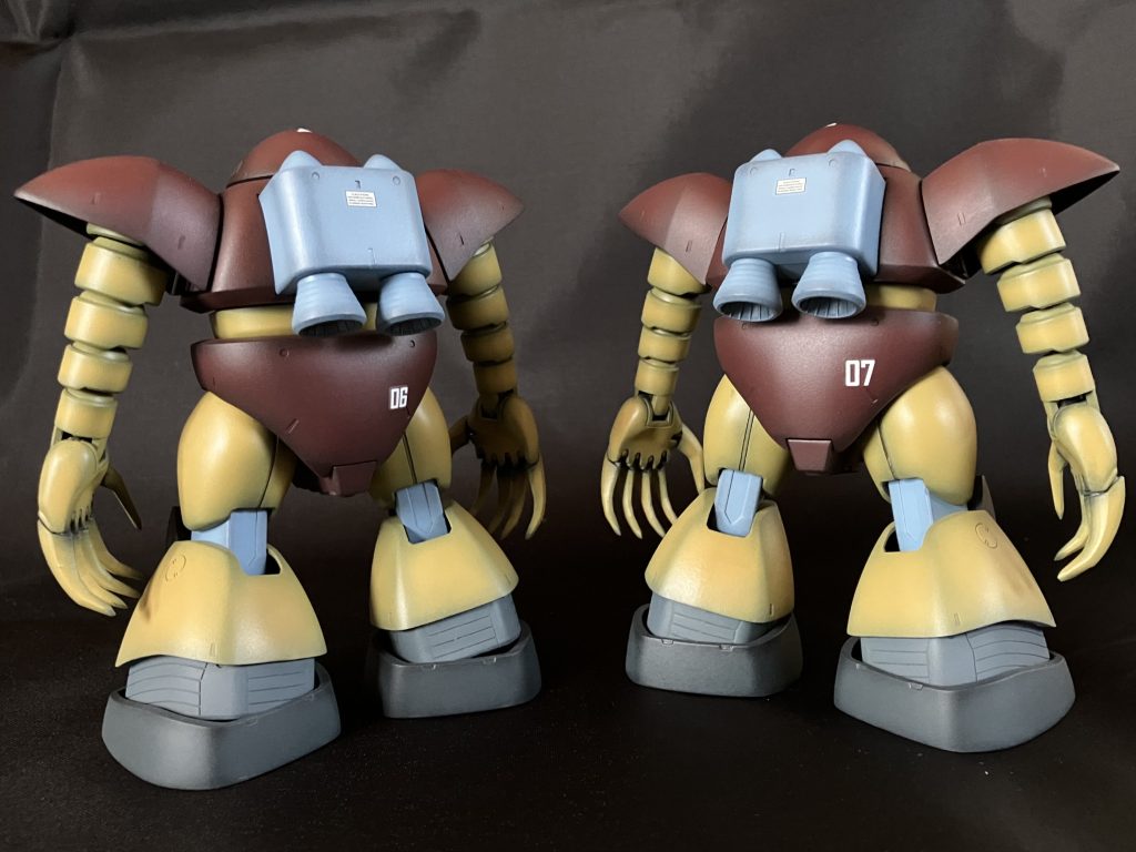 HGゴッグ グラデーション塗装–4枚目/制作者：いぬわし