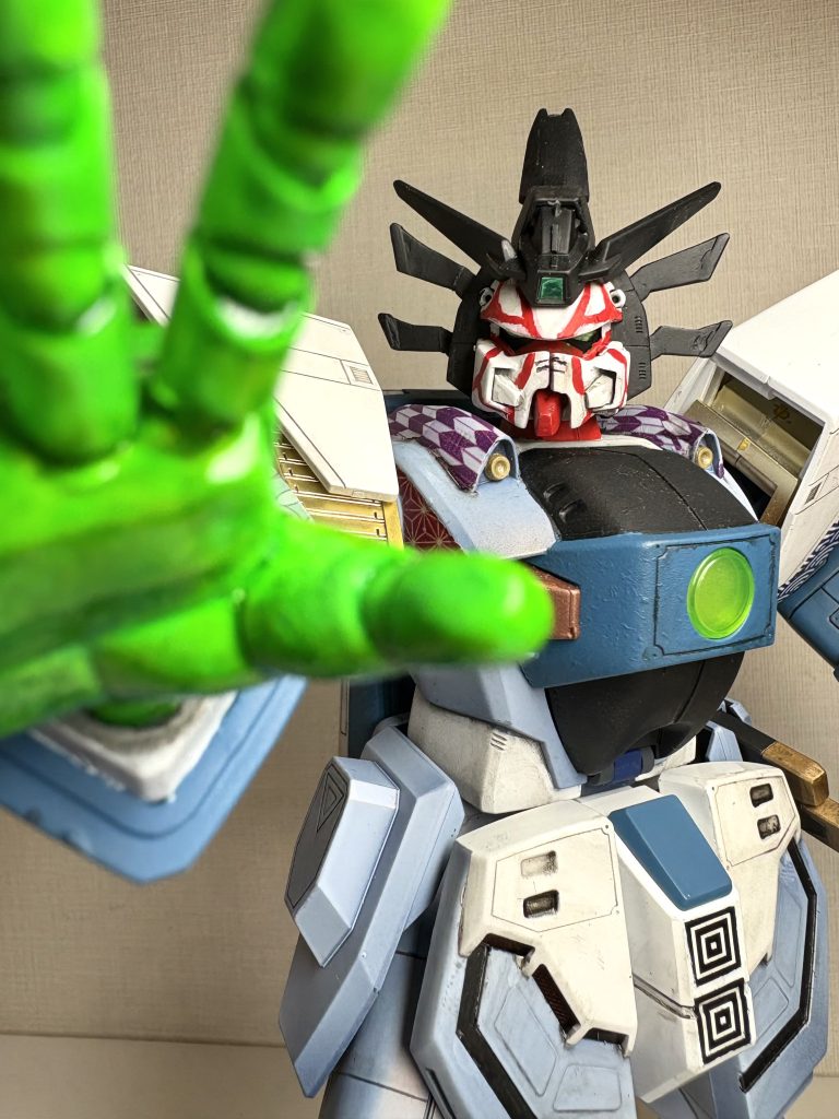 HGEX 1/60 シャイニングガンダム（遠山の金さん風）