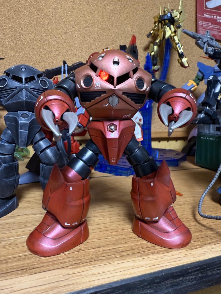 HGシャア専用ズゴック–5枚目/制作者:Maslow