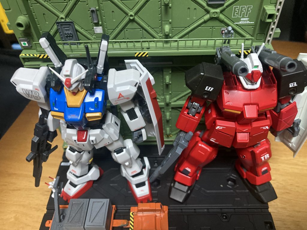 デッキに手すりを設置