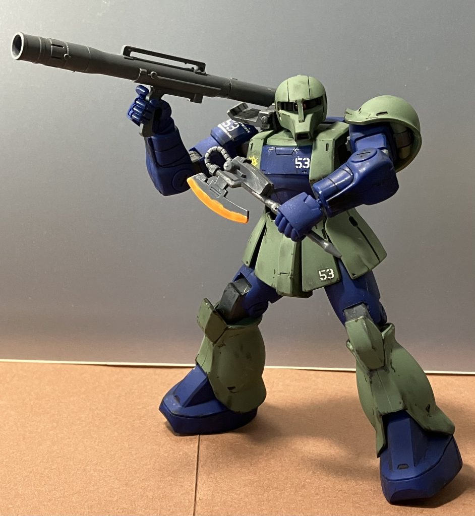 ヒートホークで格闘戦