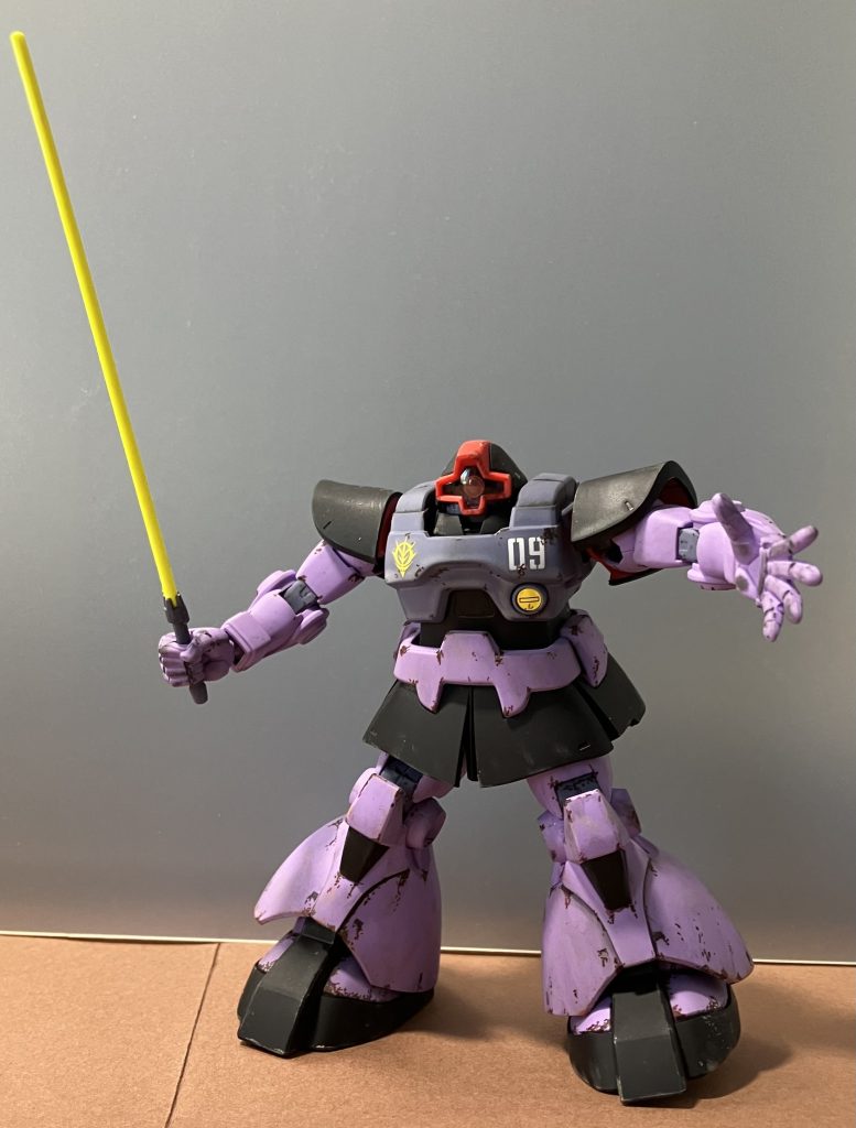 サーベルを引き抜き