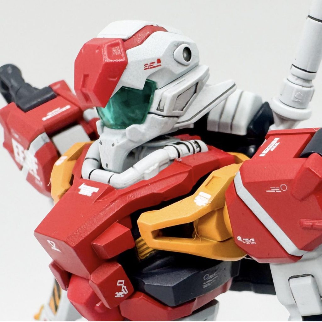 HG 1/144 RGM-79 ジム (ジークアクスVer.)｜アカツキモデリングさんの