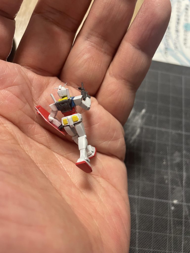 更に形を修正して‥完成！ 