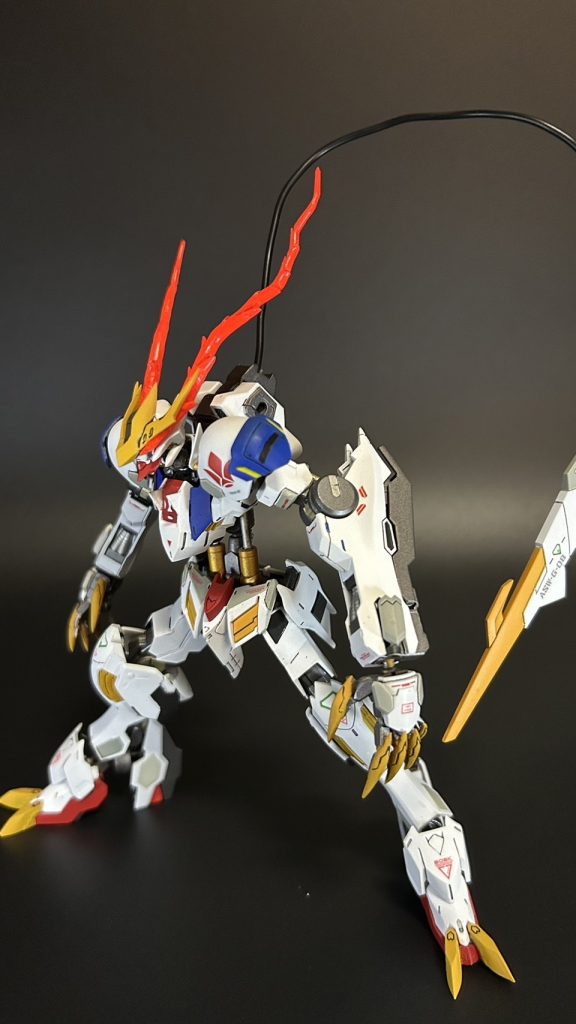 リミッター解除状態も差し替え無しで再現してます 素材はビームサーベルなので余ってたらやれます