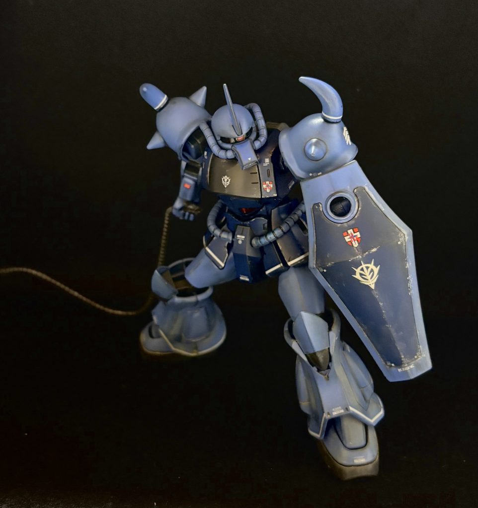 ダメージ表現はエース機なので控えめにチッピングのみです。