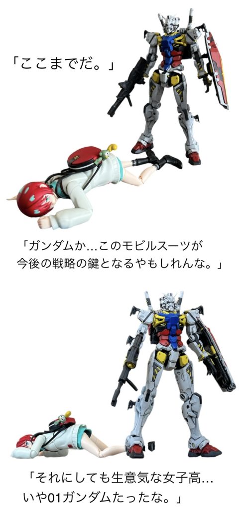 「マチュは白いガンダムを知らない」–6枚目/制作者：RaMuShizu