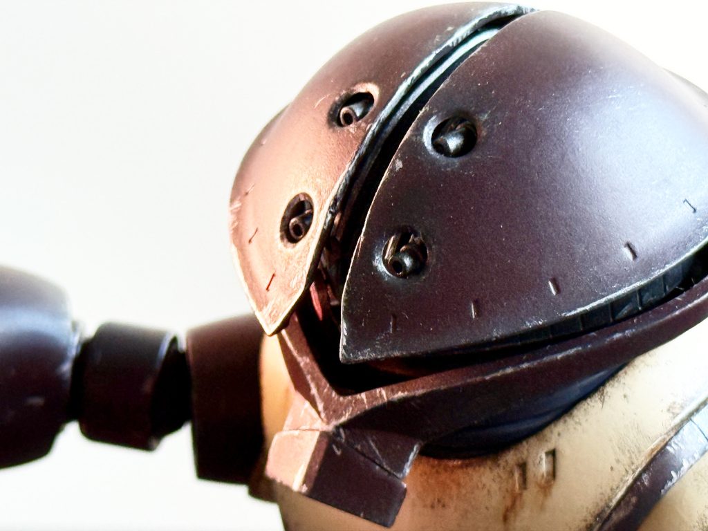 頭部の良い感じの光沢感がお気に入りです。