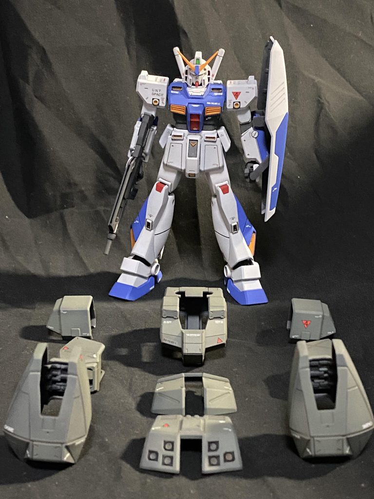 チョバムアーマー。塗装剥がれるので着せません(´ω｀)