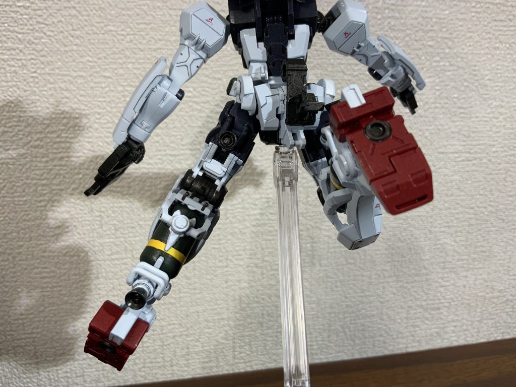 ジークアクスはどれも脚部の裏側がかっこいいです