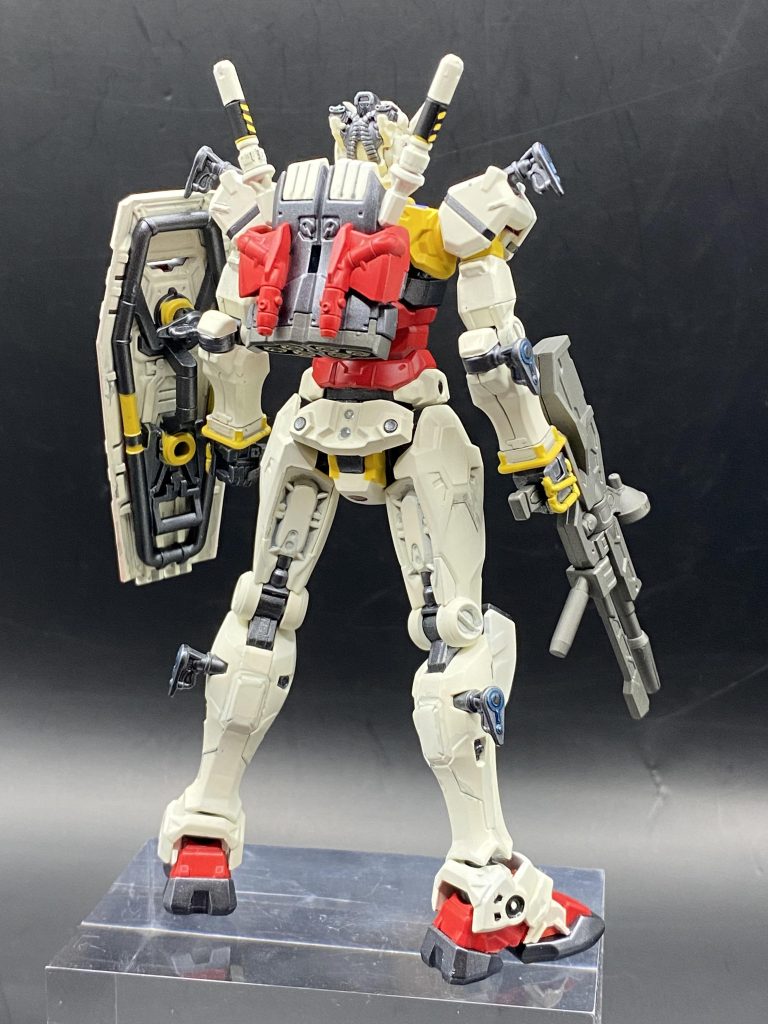 白いガンダム–5枚目/制作者：影狼Σ