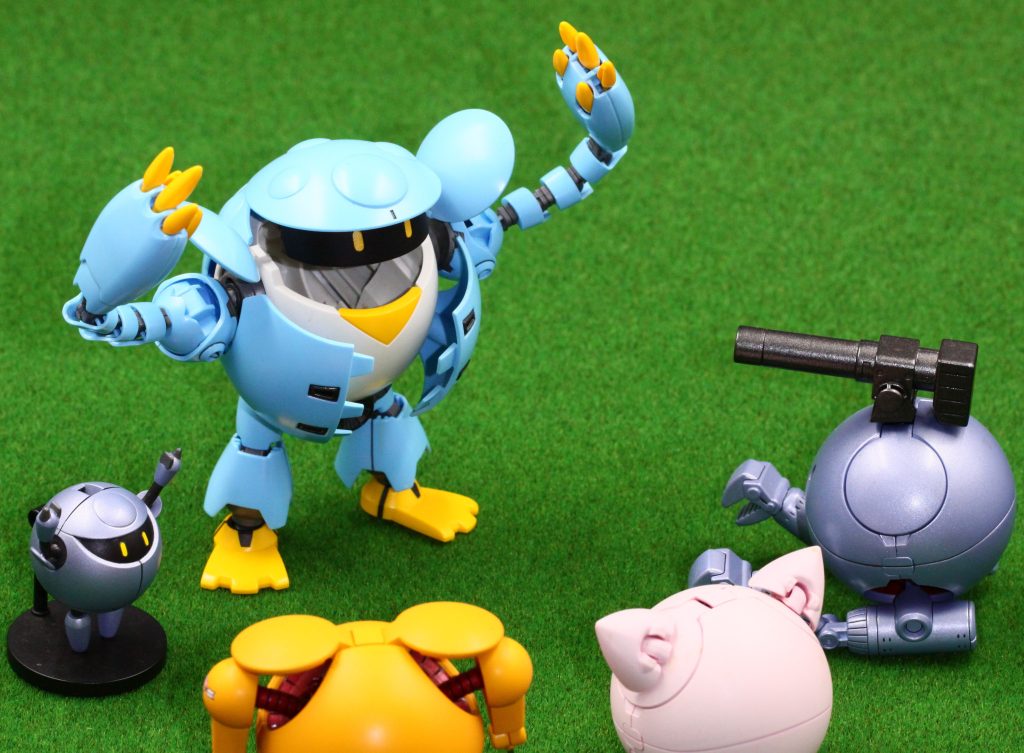 おわり。兄のプラモで遊ばせてもらいました。