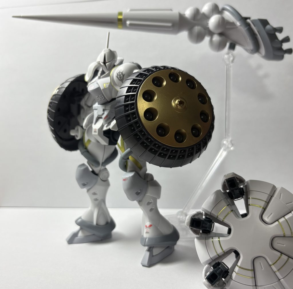 本来のギャンハクジ装備とともに