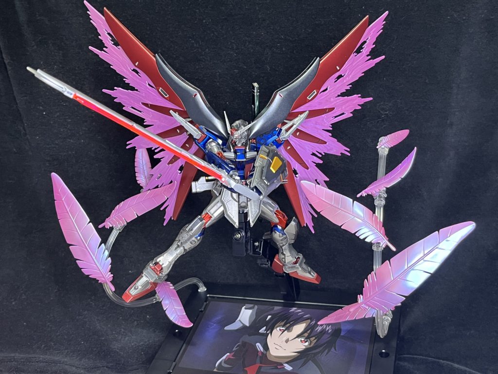 「分身は、こうやるんだあぁぁぁぁ!!」のシーンをイメージしてポージングアロンダイトが映えます。