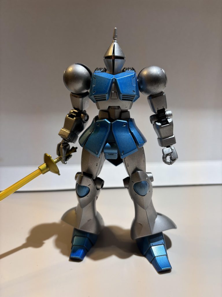 盾なしで合わせ目はガッツリ出てます💦