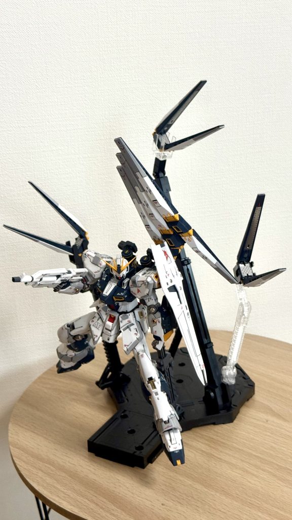 RG νガンダム ダブルフィンファンネル–7枚目/制作者：OBORO二等兵