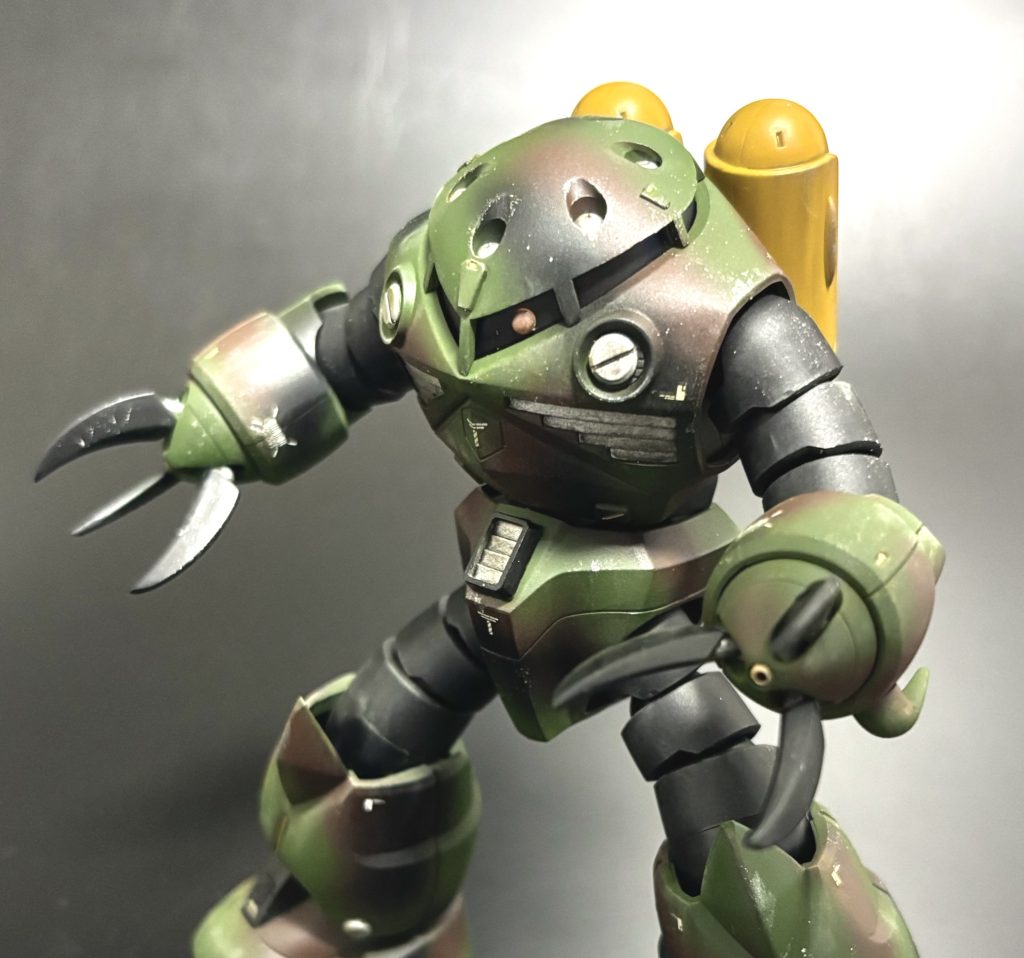 量産型ズゴック(迷彩色)–4枚目/制作者：島田 耕輔