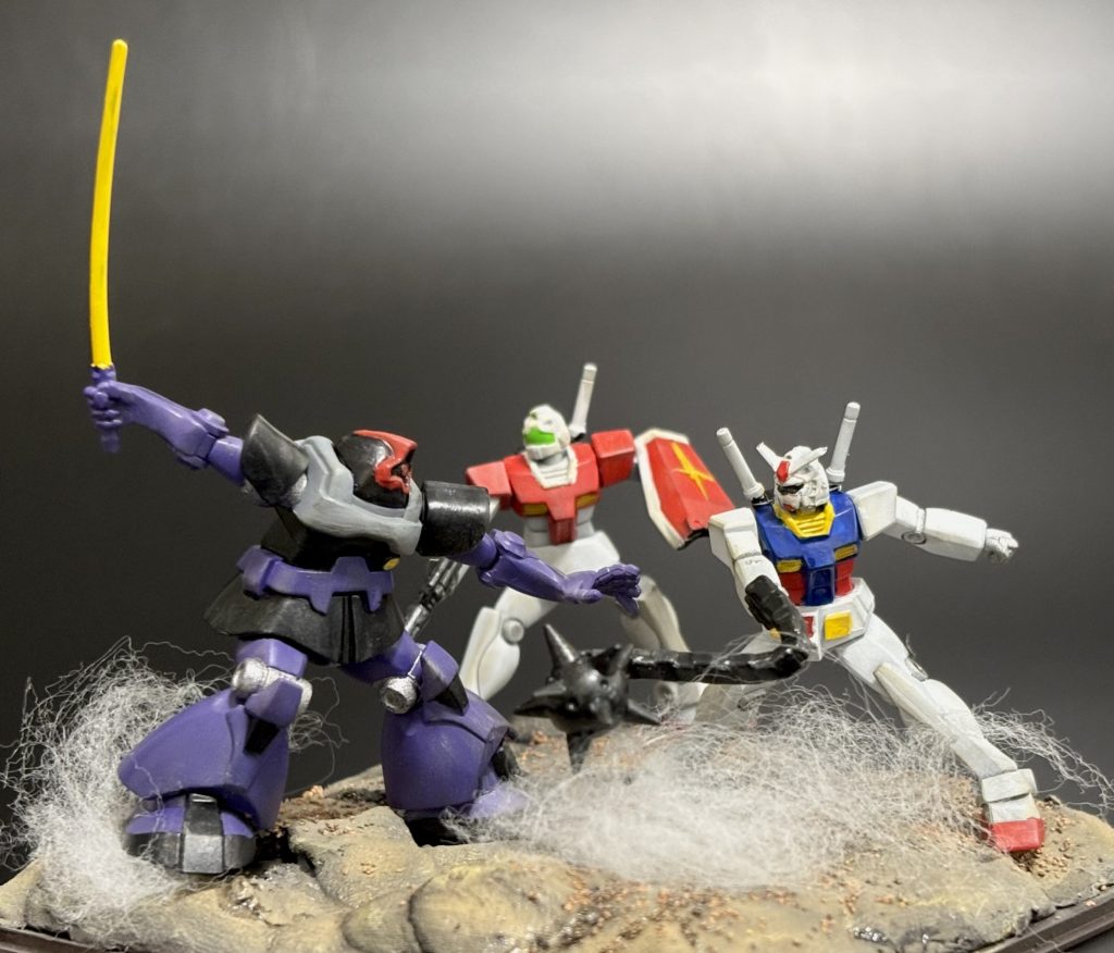 チョコサプ　ガンダム・ドム・ジム