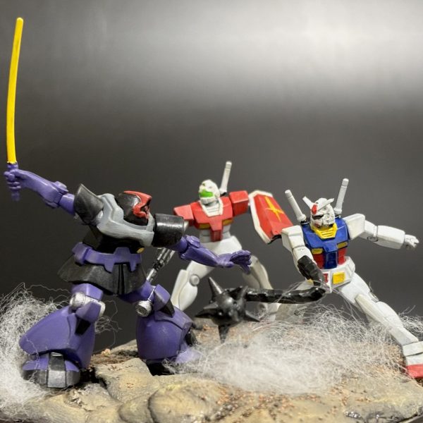 チョコサプ　ガンダム・ドム・ジム