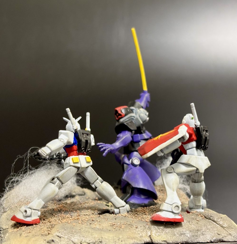 チョコサプ　ガンダム・ドム・ジム–3枚目/制作者：島田 耕輔