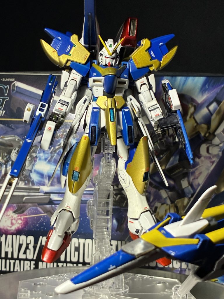 HGUC V2アサルトバスターガンダム＋コアファイター(VER KA風)