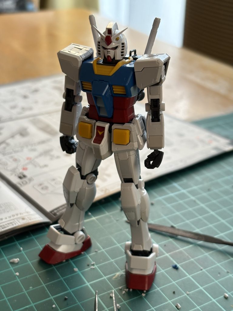 RG RX-78-2 素組 無塗装