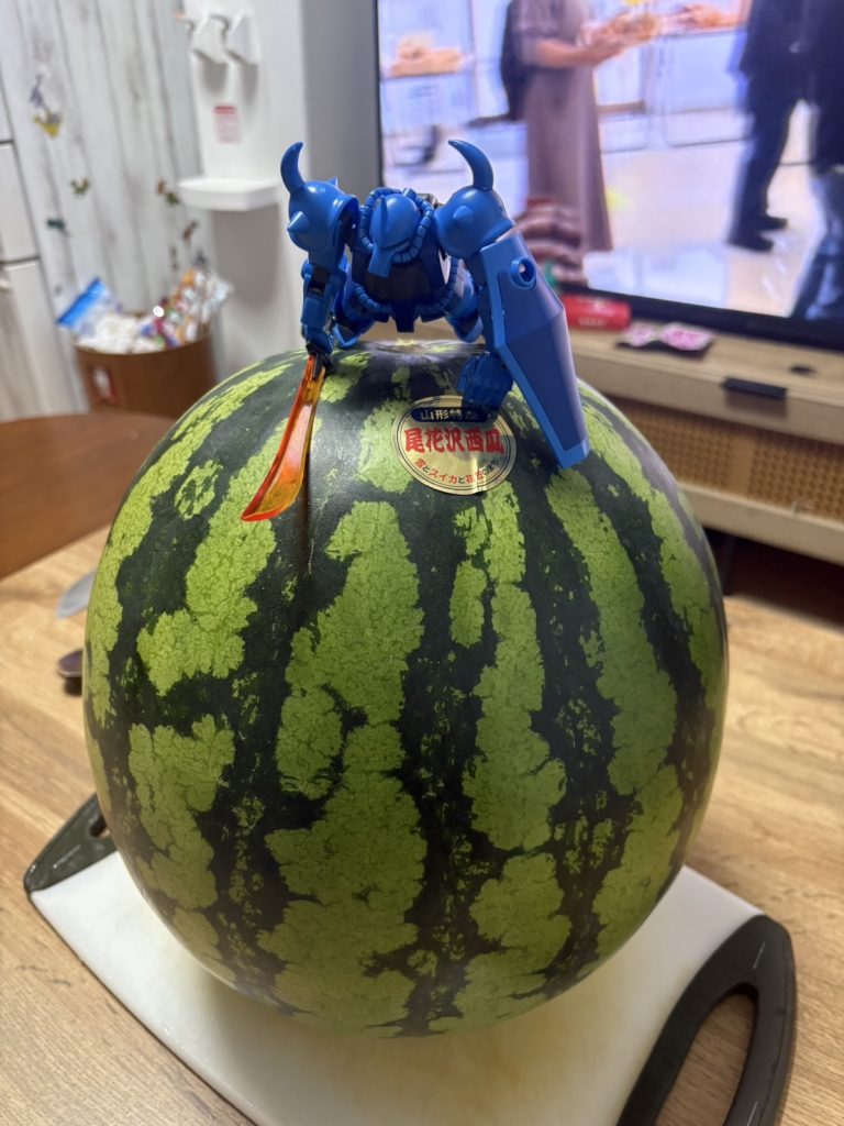 すいかとグフ